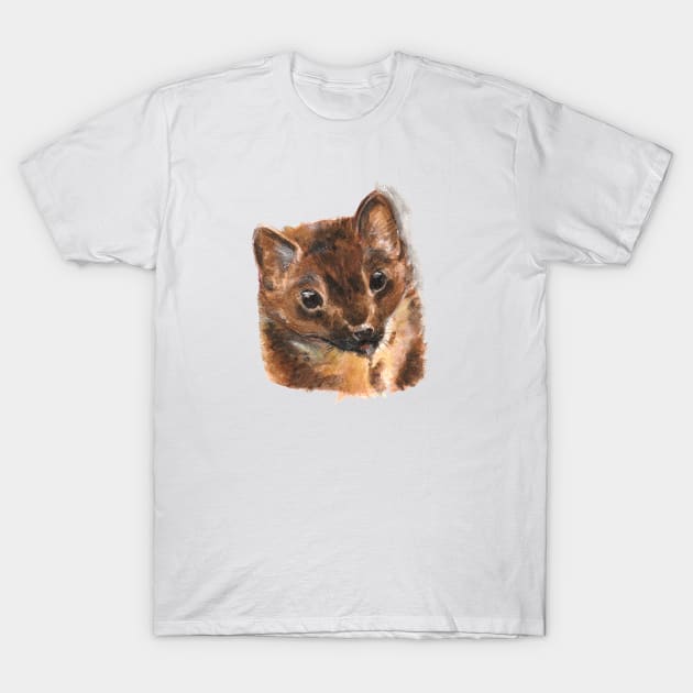 European Pine marten T-Shirt by belettelepink